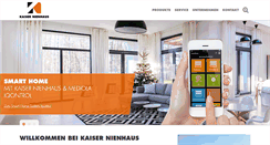 Desktop Screenshot of kaiser-nienhaus.de